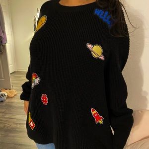 Oversized sweatshirt